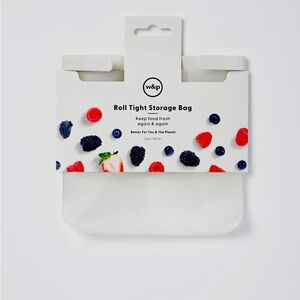 Roll tight freezer storage bag